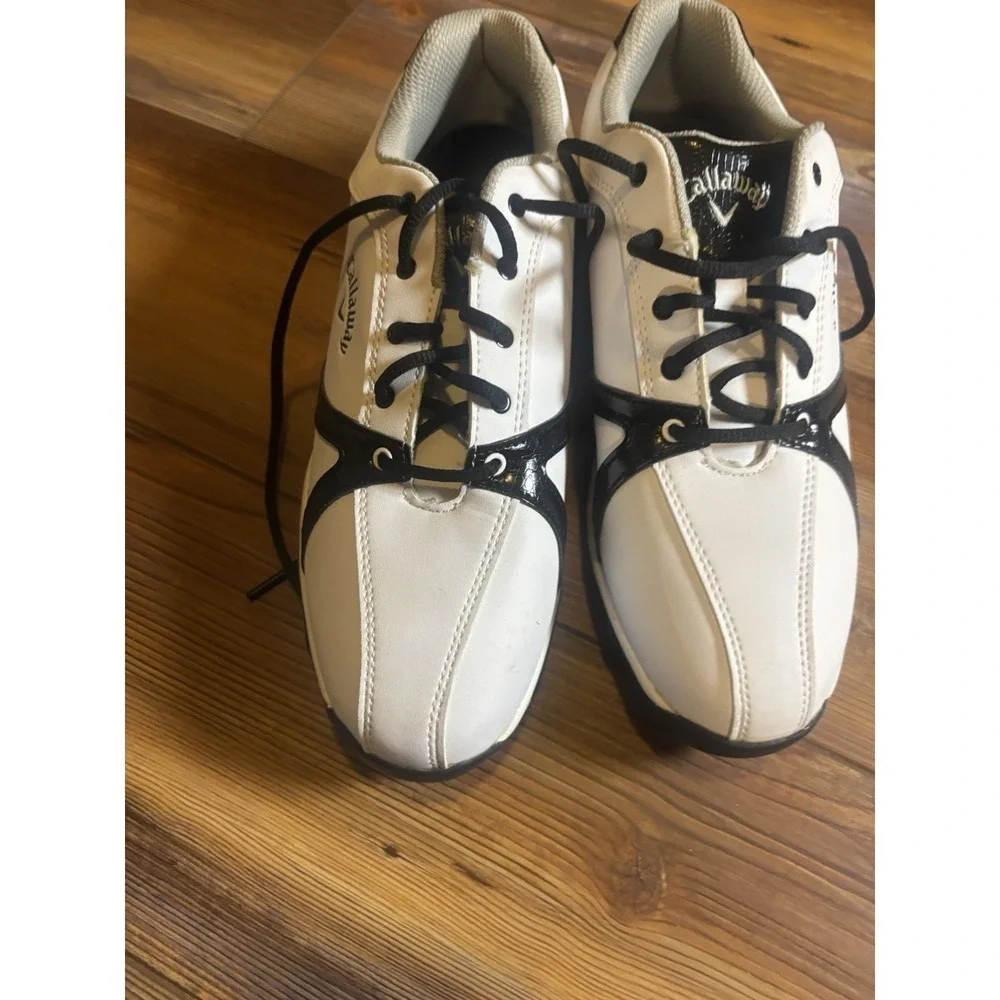 Callaway womens Golf Shoes Size 8 W479-12 White And Black NEW